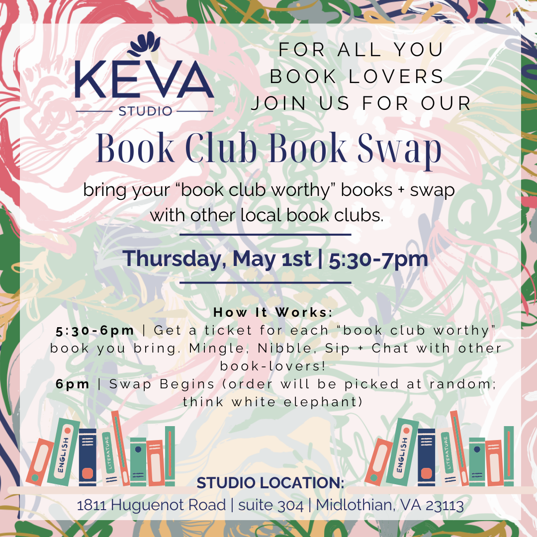 Book Club Book Swap- May 1st, 5:30-7pm
