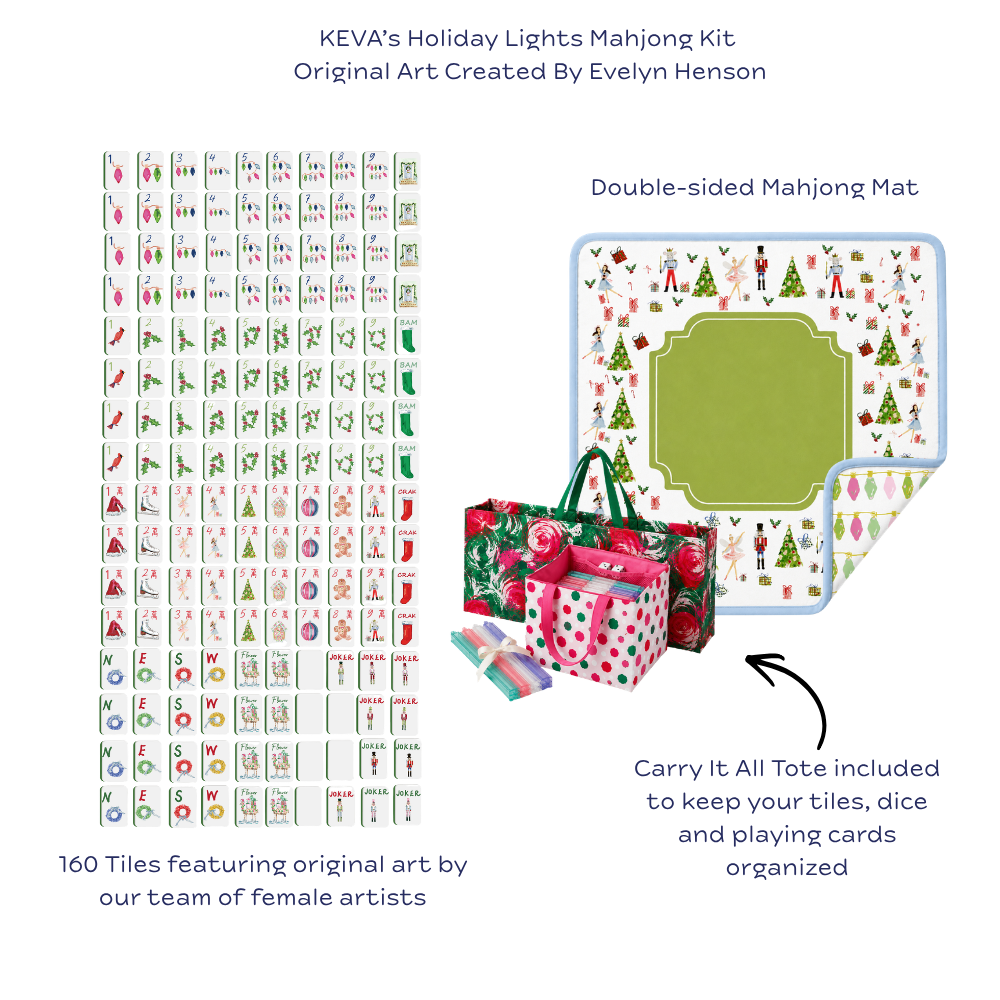 Holiday Lights Mahjong Kit (Preorder) – KEVA