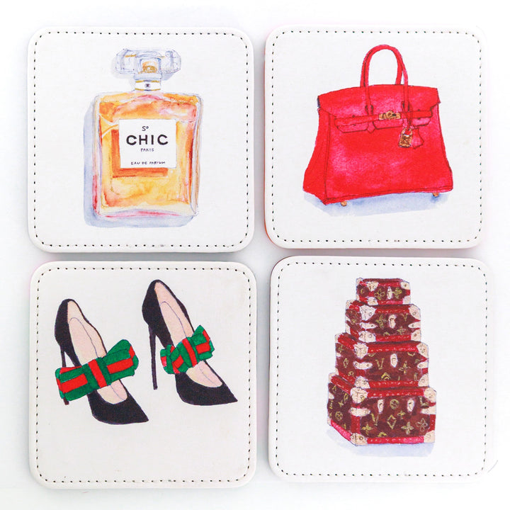 So Chic Coasters Set of 4