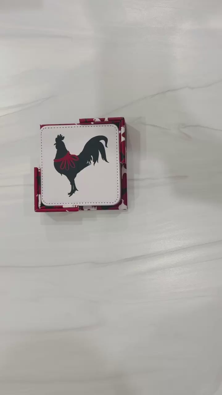 Gamecock Coasters, Set of 4