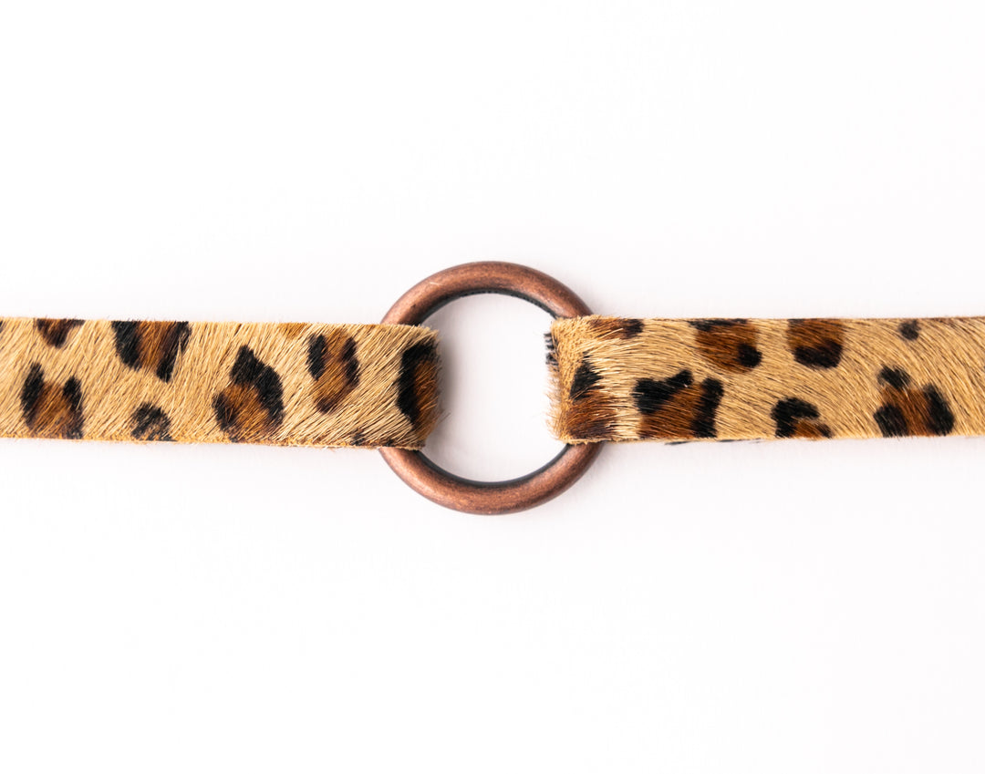 Leopard Leather Bracelet