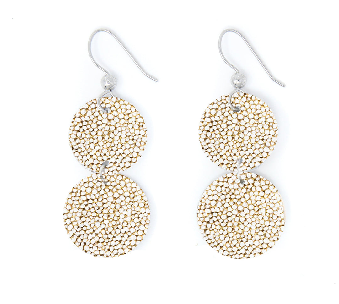White Sands Cascade Earrings