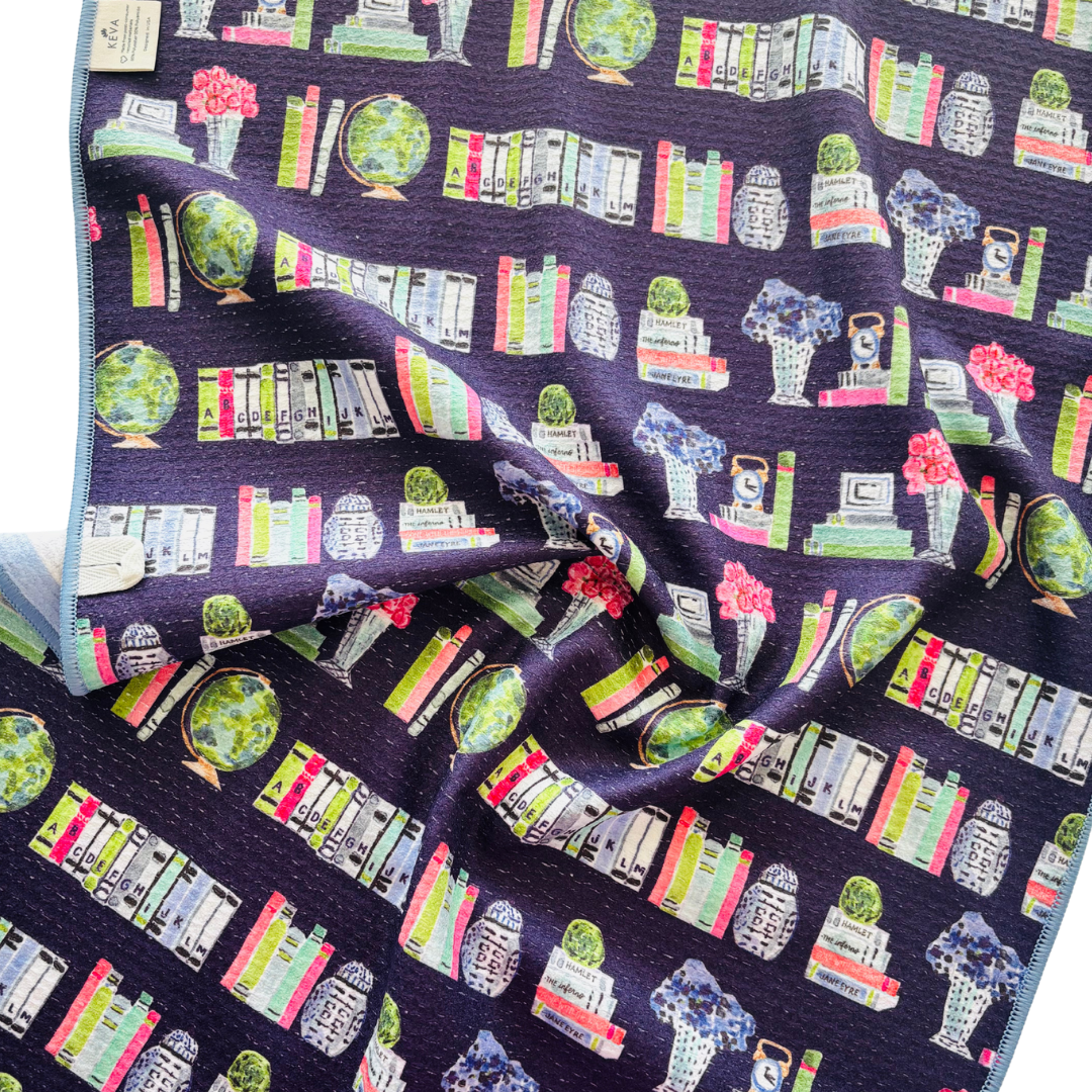 Believe in Your-Shelf Double-Sided Tea Towel