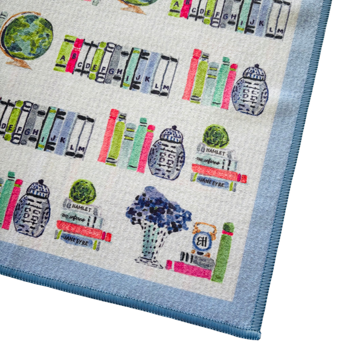Believe in Your-Shelf Double-Sided Tea Towel