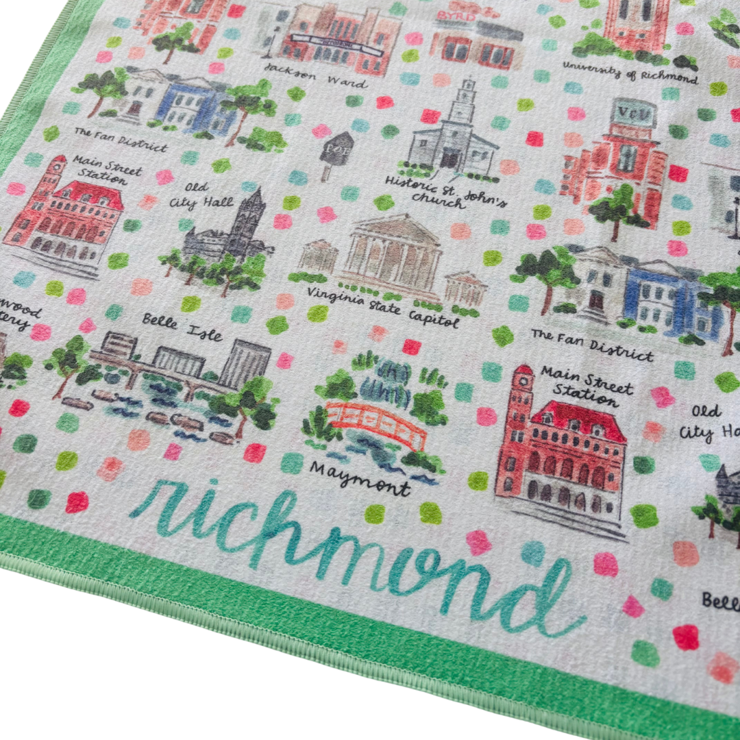 Richmond Double-Sided Tea Towel