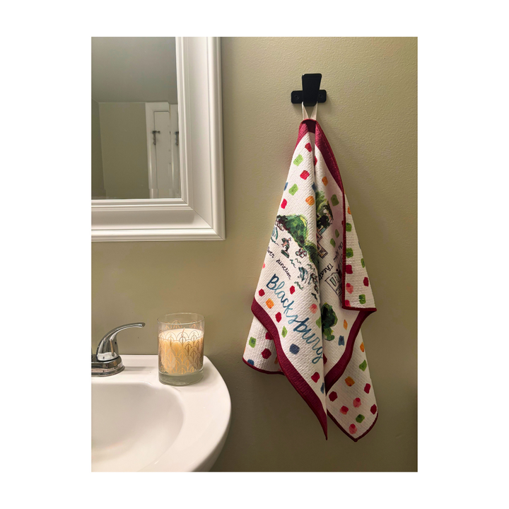 Blacksburg Double-Sided Tea Towel