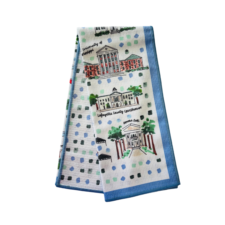 Oxford Double-Sided Tea Towel