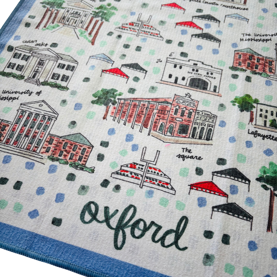Oxford Double-Sided Tea Towel