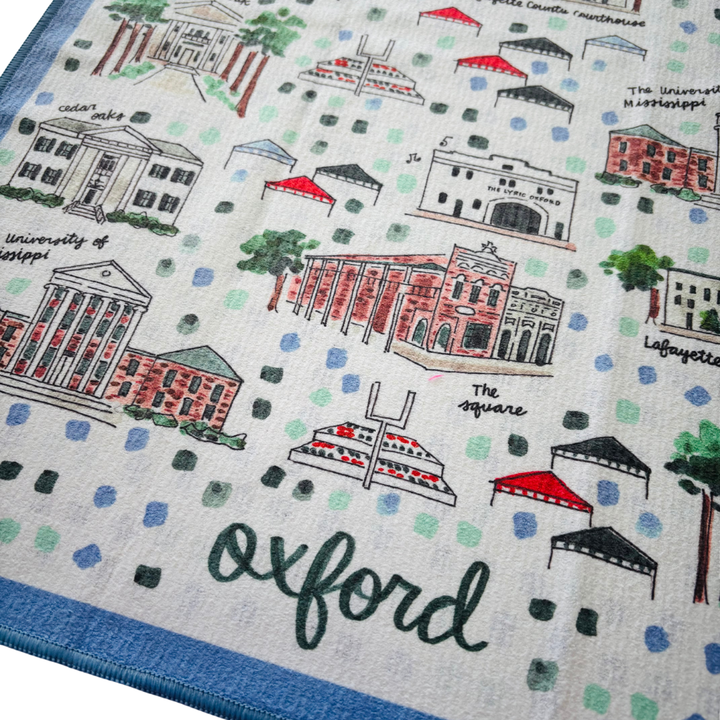Oxford Double-Sided Tea Towel
