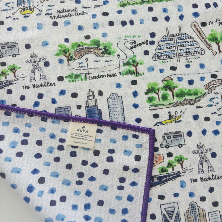 Charlotte Double-Sided Tea Towel
