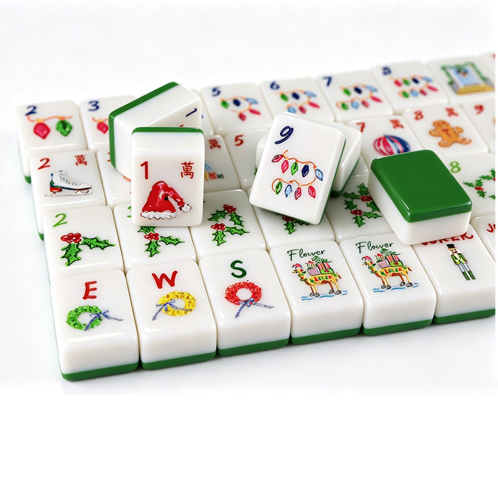 Holiday Lights Mahjong Tiles