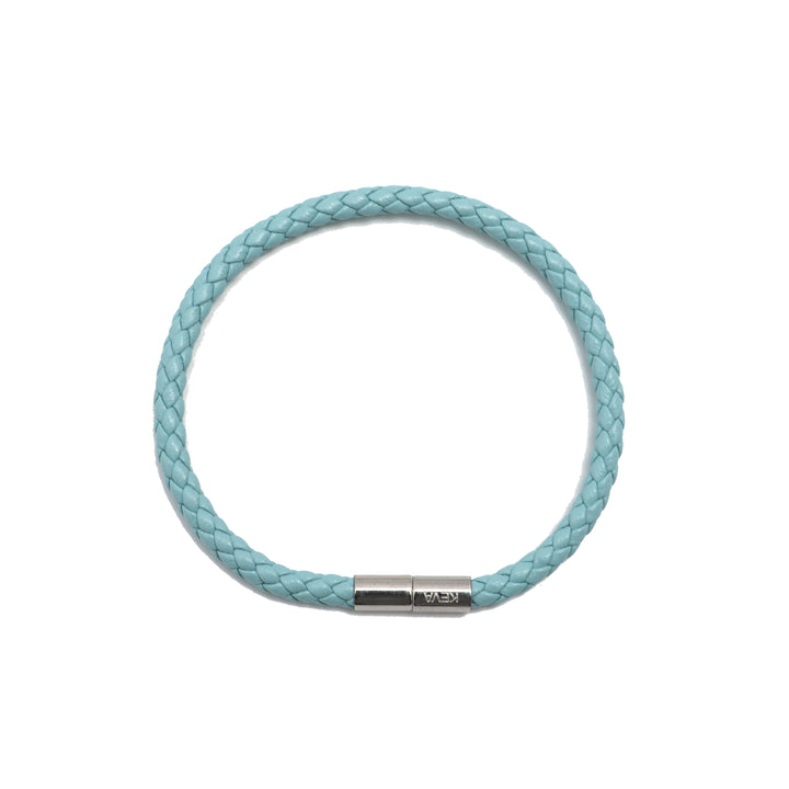 Robin's Egg Blue Braided Bracelet