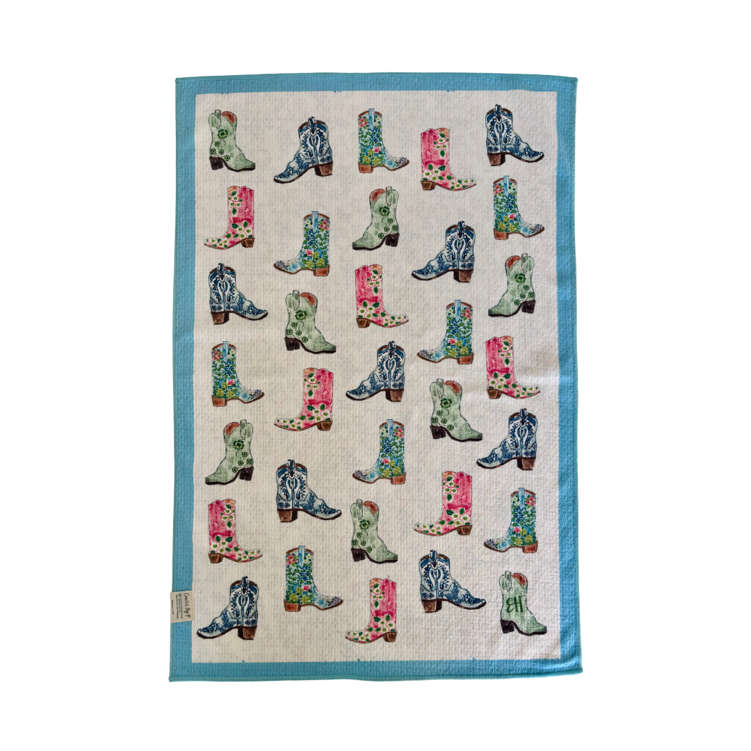 Rodeo Double-Sided Tea Towel