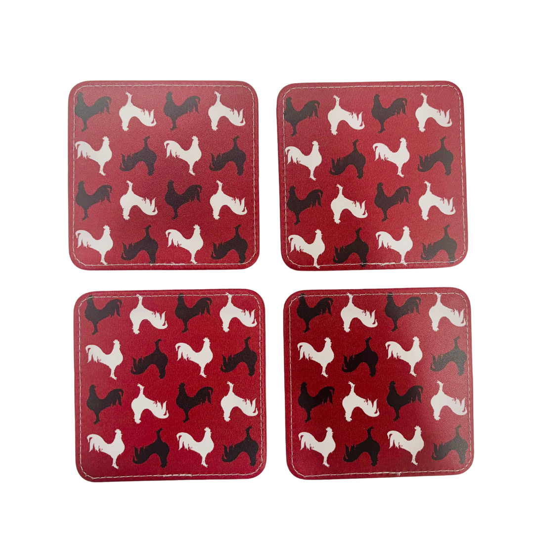 Gamecock Coasters, Set of 4