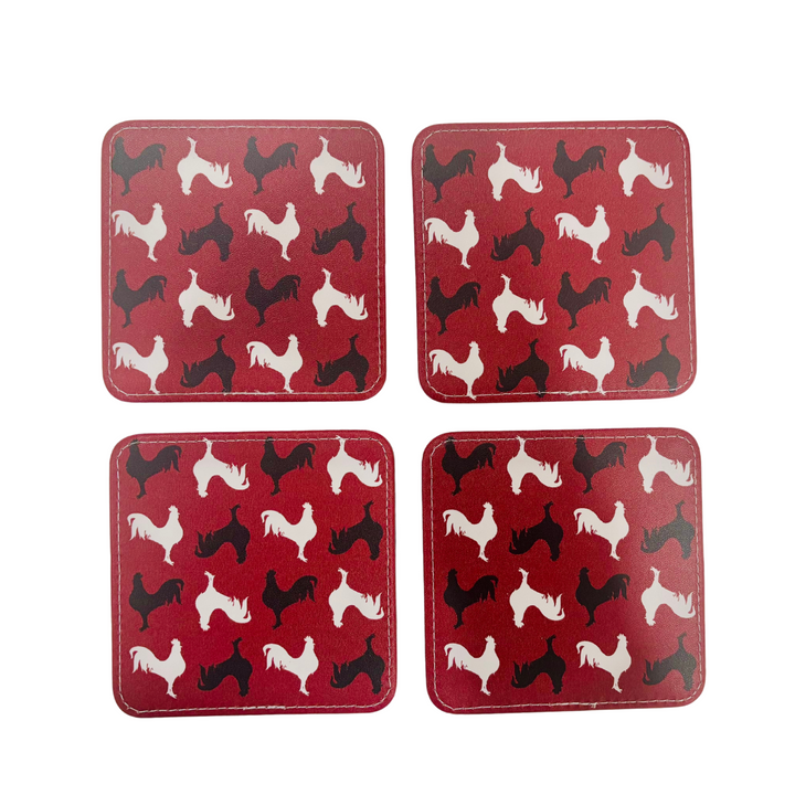 Gamecock Coasters, Set of 4