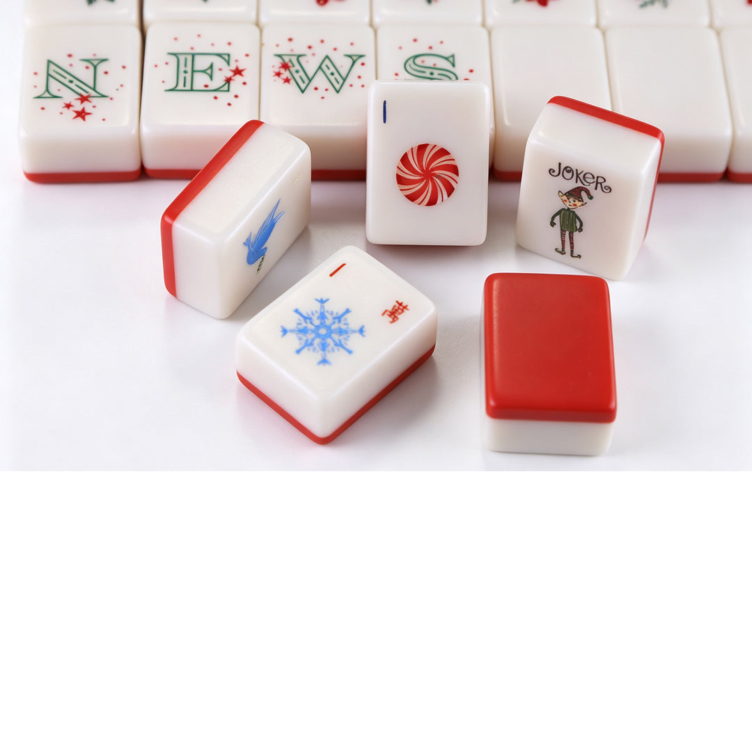 North Pole Mahjong Tiles