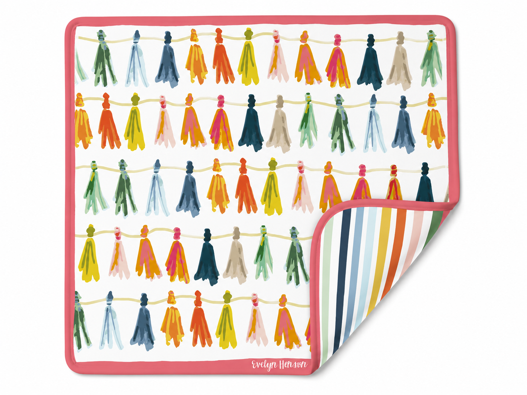 Tasslin' Double-Sided Mahjong Mat (Preorder)