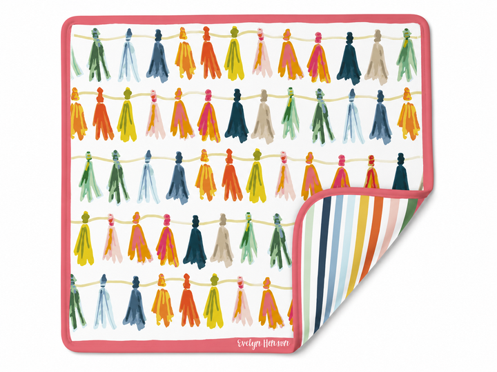 Tasslin' Double-Sided Mahjong Mat (Preorder)