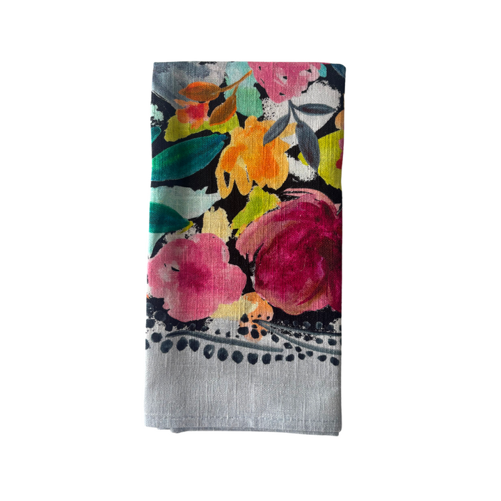 Flower Blossoms Napkins, Set of 4