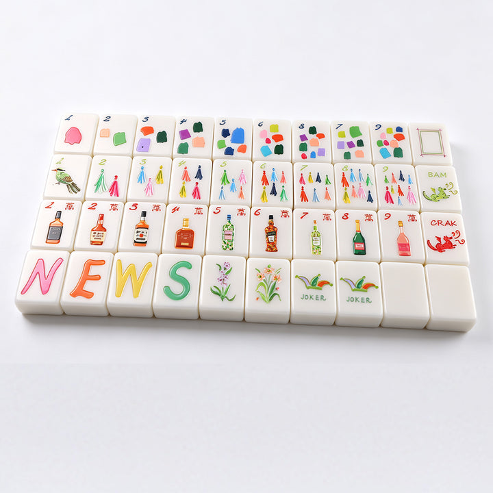 Cocktails Mahjong Tiles