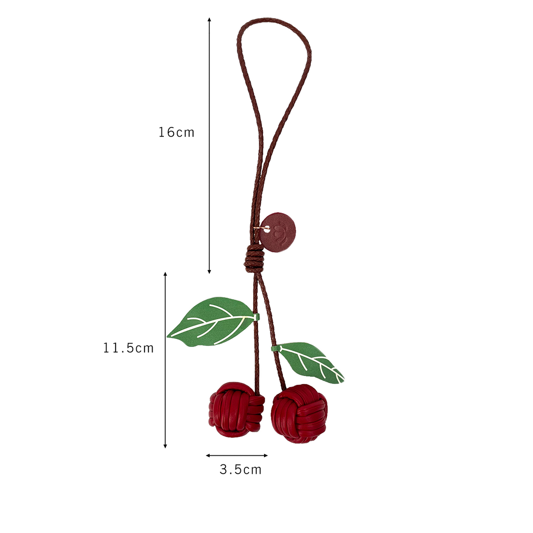 Cherry Bag Charm