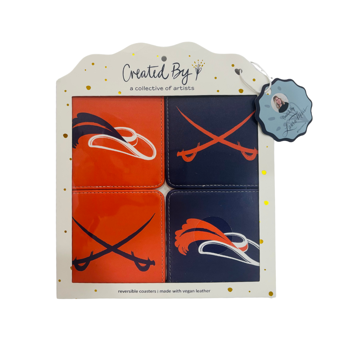 Spirit Hoos Coasters, Set of 4
