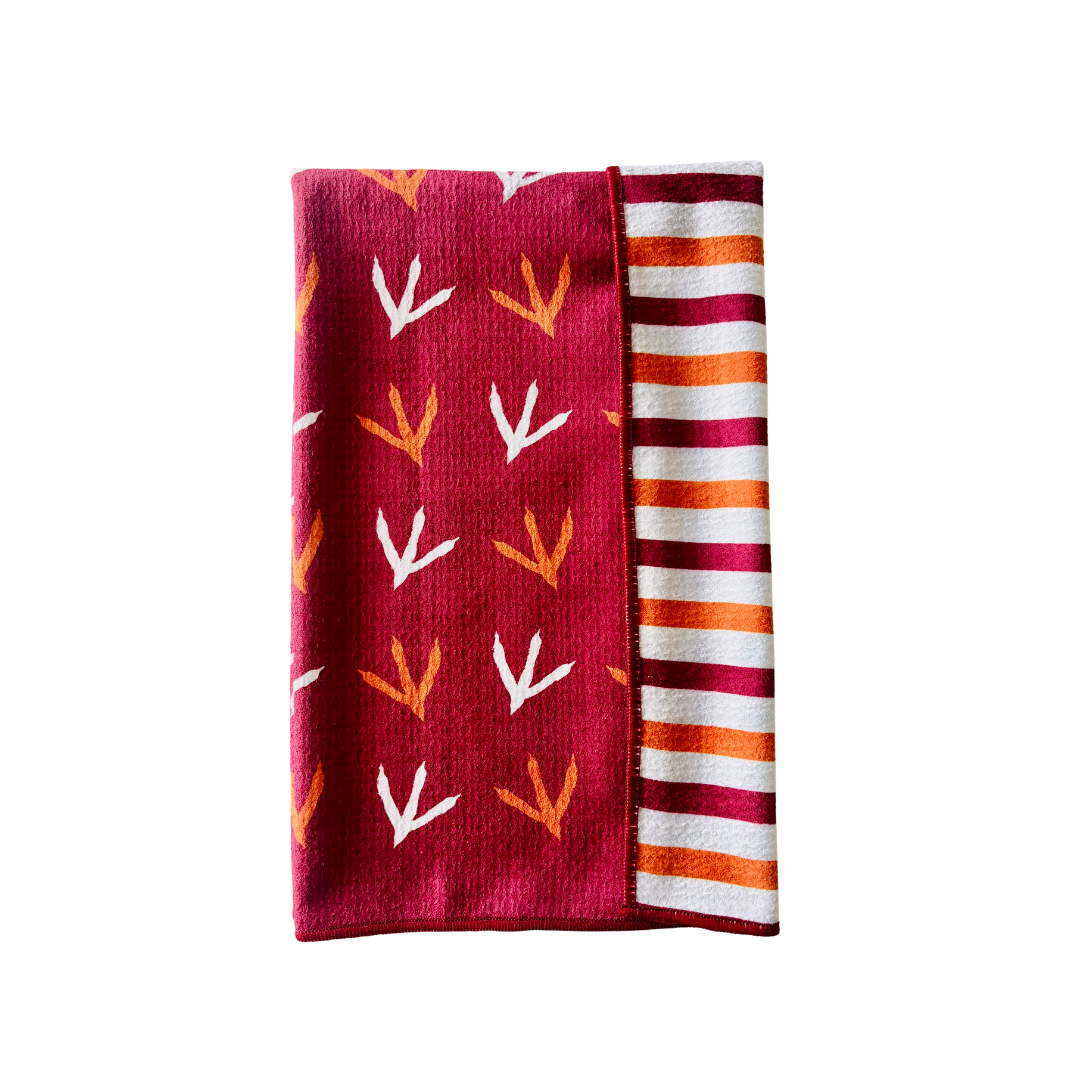 Spirit Hokie Double-Sided Tea Towel