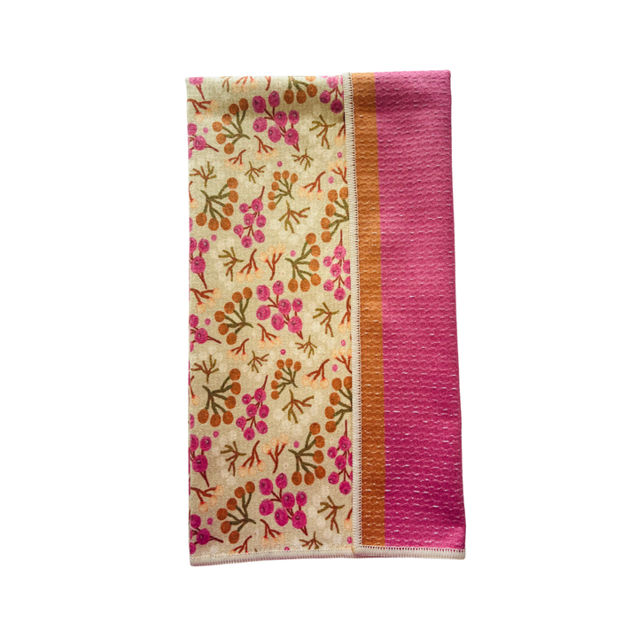 Berry Punch Double-Sided Tea Towel