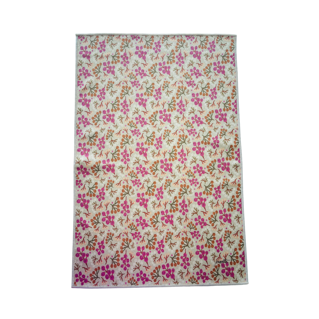 Berry Punch Double-Sided Tea Towel