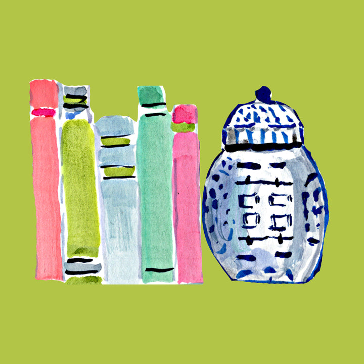 Believe in Your(Shelf) Coasters, Set of 4