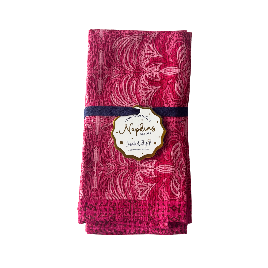 Nadya Berry Napkins, Set of 4