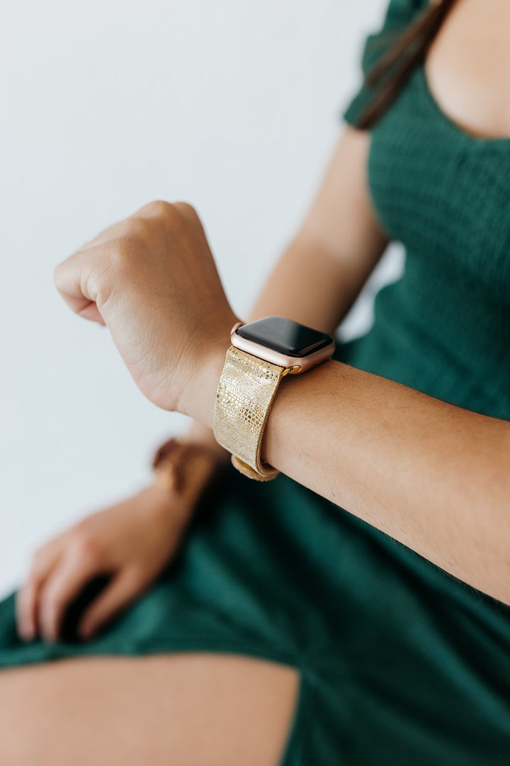 Luna Gold Apple Watch Band
