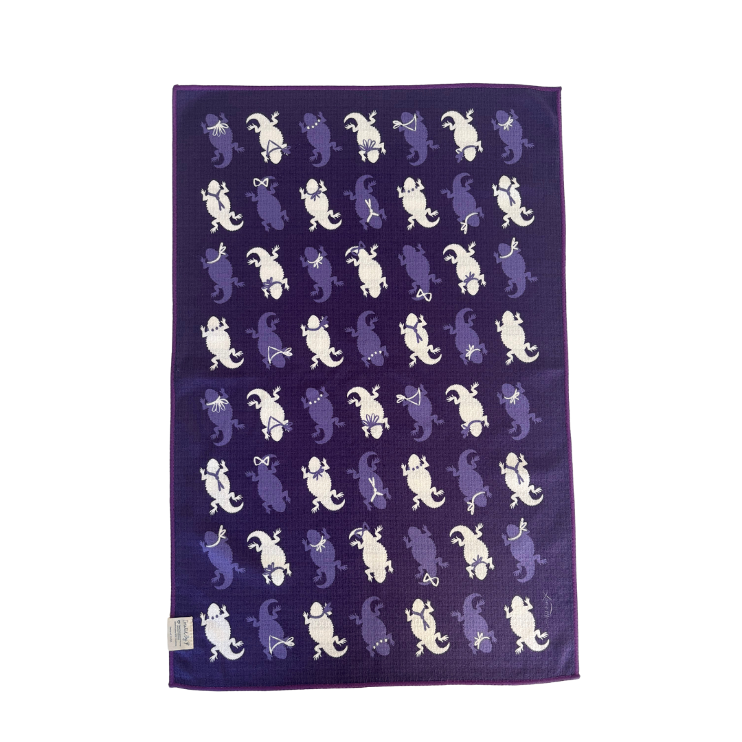 Spirit Frog Double-Sided Tea Towel