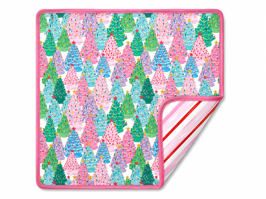 Vintage Twinkle Double-Sided Mahjong Mat (Preorder)