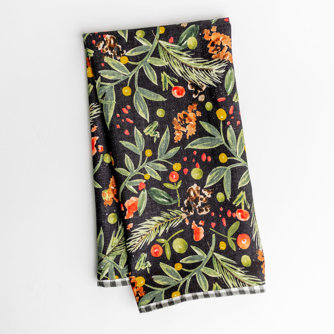 Merry Berry Tea Towel