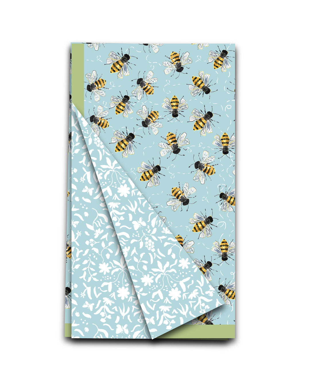 Bee Happy Double-Sided Tea Towel