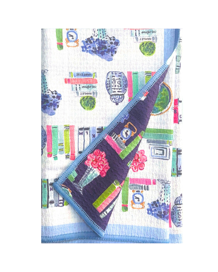 Believe in Your-Shelf Double-Sided Tea Towel