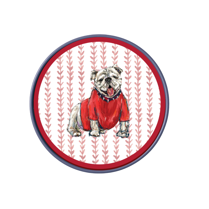 Game Day Bulldog Art Pop