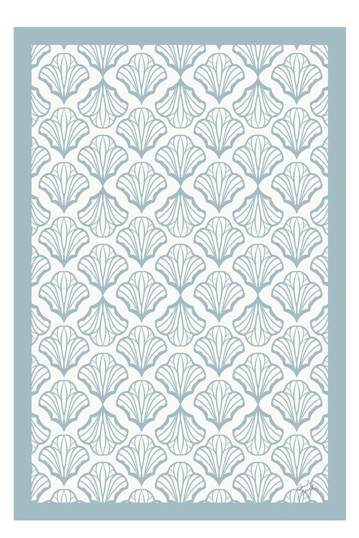 Salt & Sandy Double-Sided Tea Towel