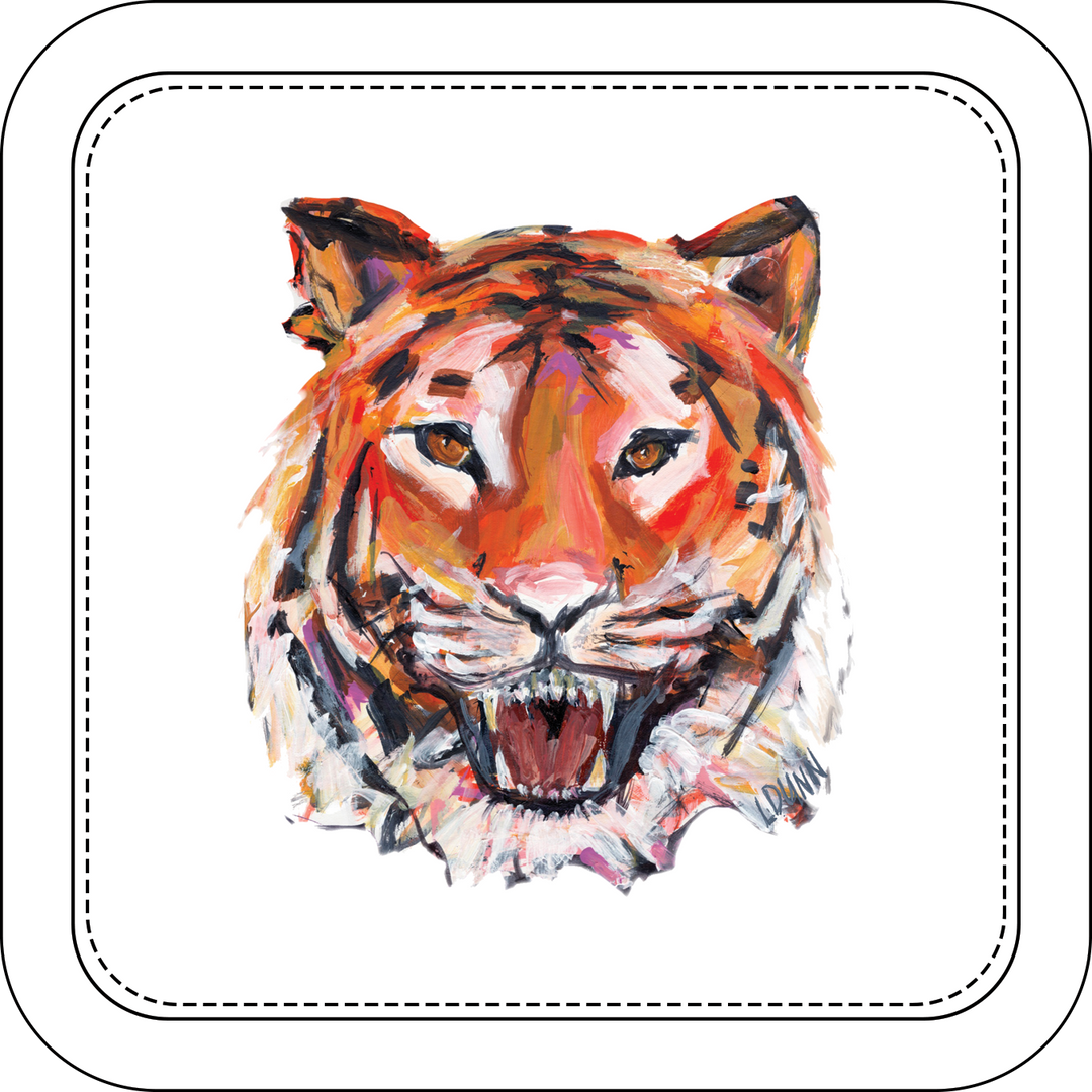 Game Day Tiger in Auburn Coasters