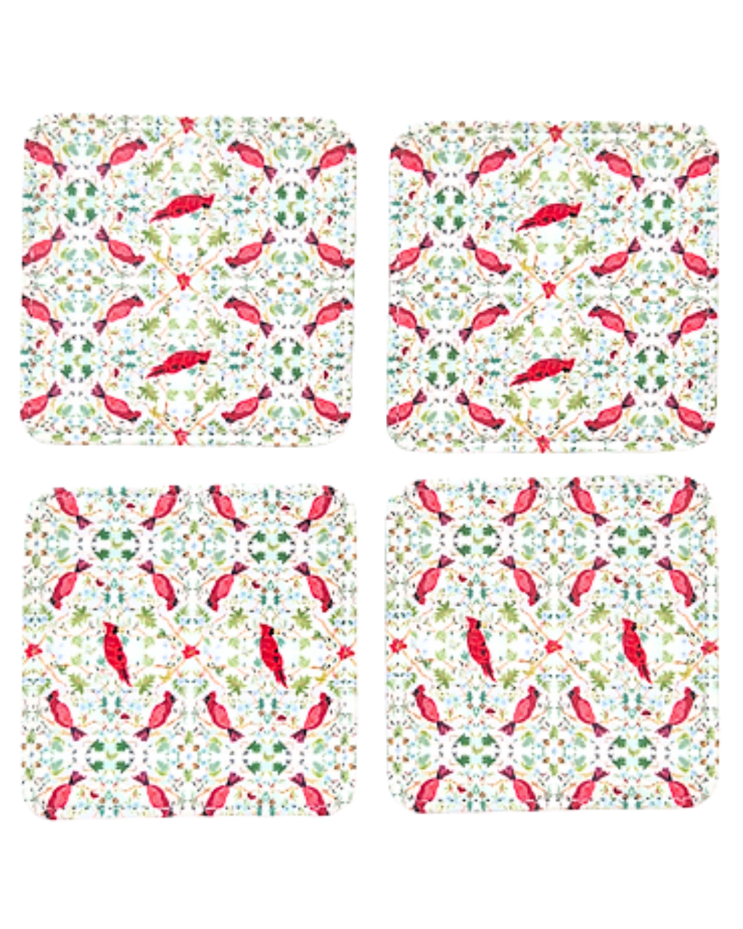 Songbird Coasters, Set of 4