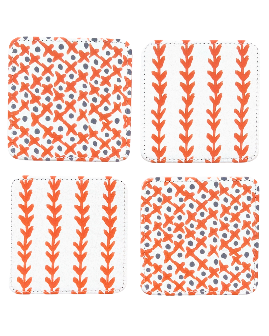 Hound Dog Game Day Coasters, Set of 4