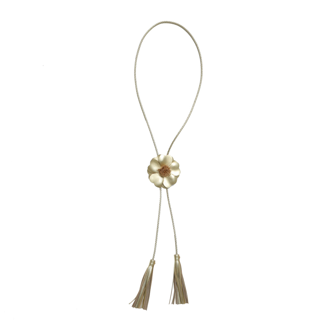 Floral Bolo Necklace