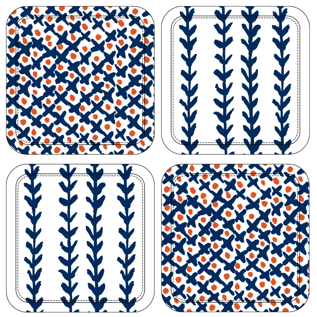 Game Day Tiger in Auburn Coasters
