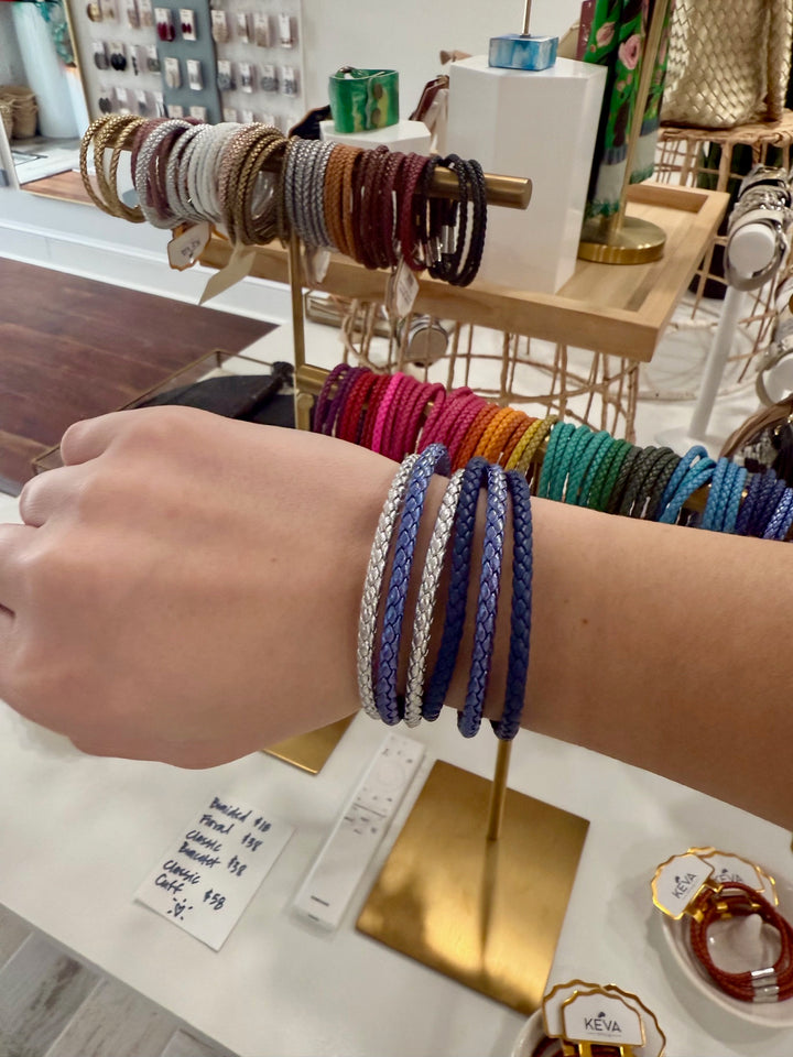 Purple Braided Bracelet