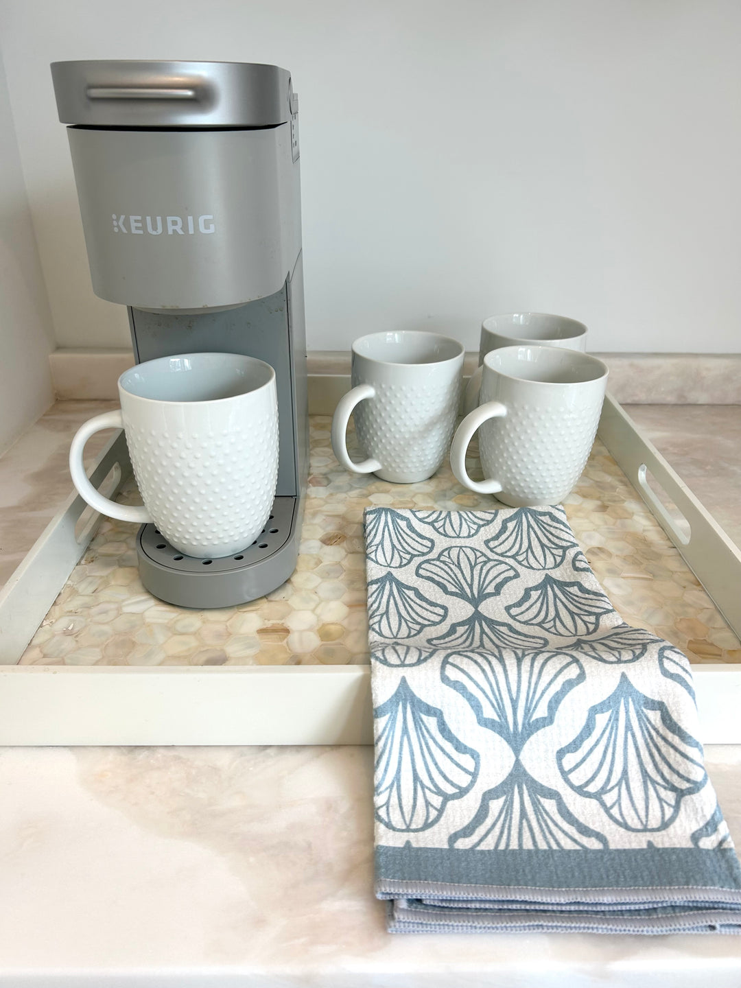 Salt & Sandy Double-Sided Tea Towel