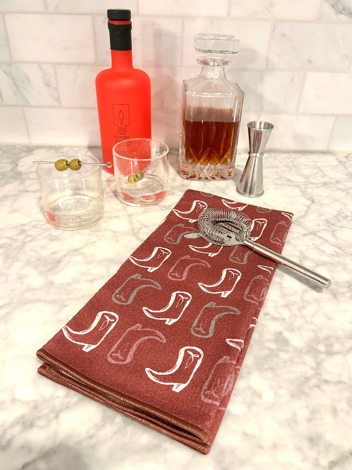 Howdy Double-Sided Tea Towel