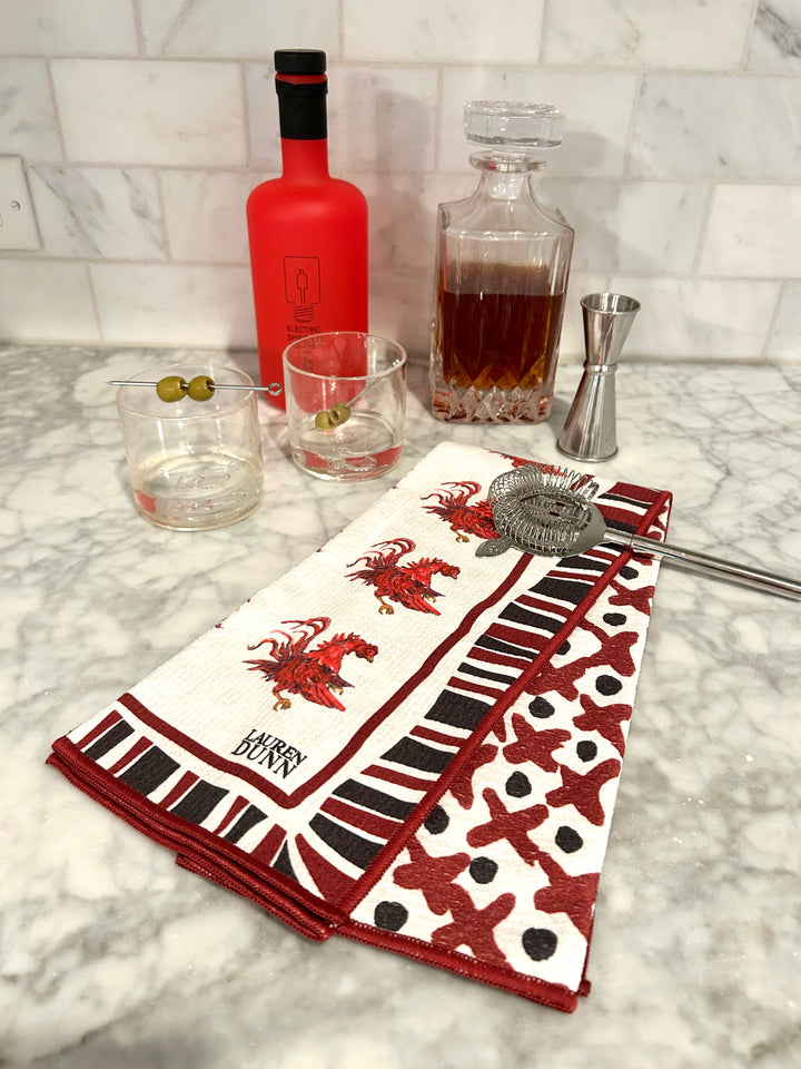 Game Day Gamecock Tea Towel