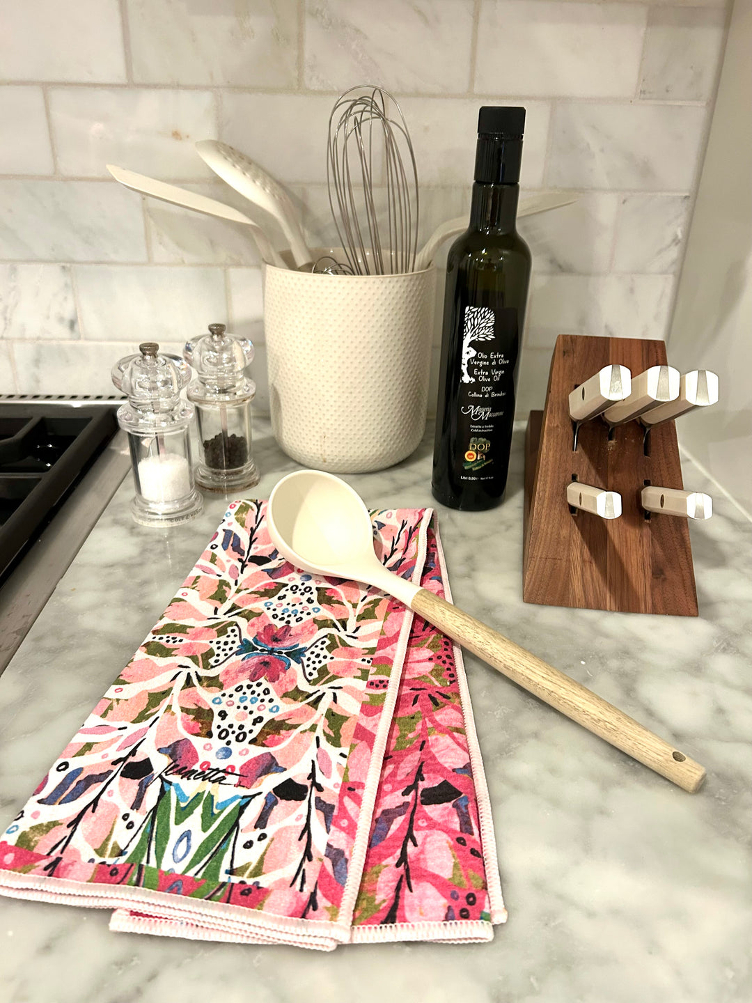 Amina Double-Sided Tea Towel