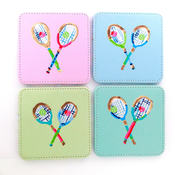 Serve It Up Coasters, Set of 4